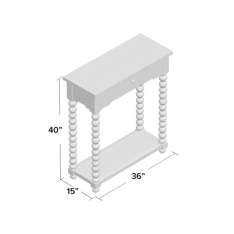 Three Posts™ Kenbridge 36'' Console Table & Reviews Wayfair